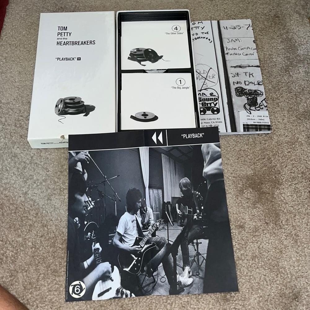 Tom Petty and the Heartbreakers Playback 6 CD Box Set